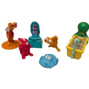 Vtg Space Goof Alien Toy Bundle 1998 Saban